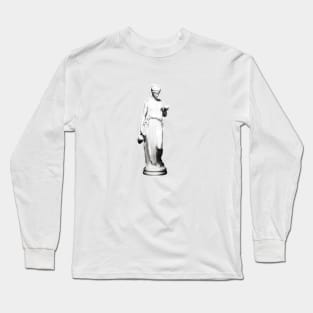 Greek ancient woman statue Long Sleeve T-Shirt